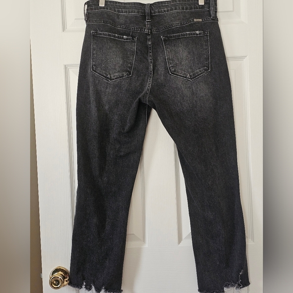 SOLD Kancan charcoal ankle length straight leg mid rise, Size 31/15 - Picture 16 of 16